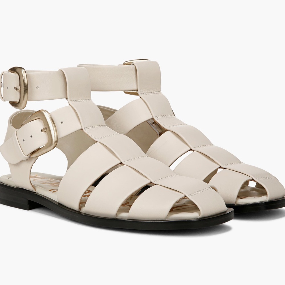 Sam Edelman Ivory Fisherman Sandals